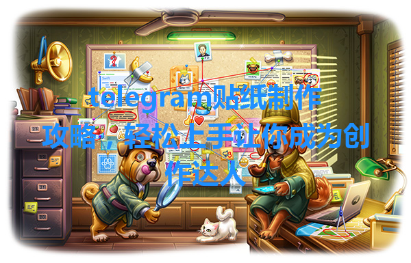 telegram贴纸制作攻略，轻松上手让你成为创作达人 一