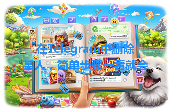 在Telegram中删除某人，简单步骤一看就会 一